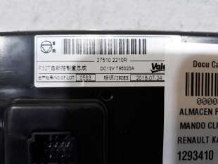 Recambio de mando climatizador para renault kadjar 2015- black edition referencia OEM IAM 275102210R 275102210R  2