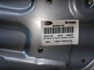 Recambio de elevalunas trasero derecho para ford focus lim. (cb4) 2007-2011 titanium referencia OEM IAM 7M5T14D218LA 7M5T14D218L
