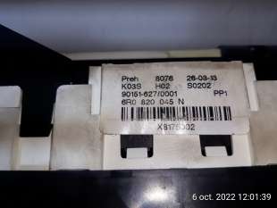 Recambio de mando climatizador para volkswagen polo (6r1) 2009-2014 advance referencia OEM IAM 6R0820045N 6R0820045N  2