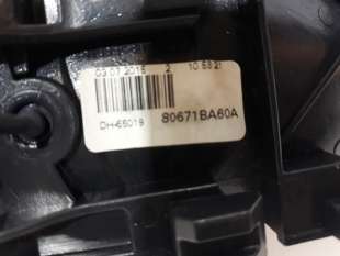 Recambio de maneta interior trasera izquierda para nissan note 2013- acenta referencia OEM IAM 806711HA0A 80671BA60A 80671BA60A 2