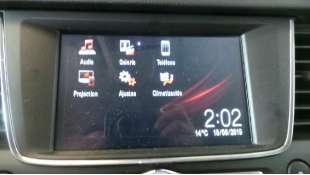 Recambio de pantalla multifuncion para opel crossland x 2017- design line referencia OEM IAM   