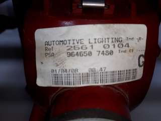 Recambio de faro antiniebla trasero izquierdo para peugeot 407 sw 2004-2011 premium referencia OEM IAM 6350T4 9646507480 9646507
