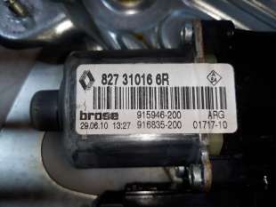 Recambio de elevalunas trasero izquierdo para renault scenic iii 2009-2016 family edition referencia OEM IAM 827310166R 82731016 2