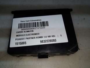 Recambio de modulo electronico para peugeot partner kombi 2008- 1.6 16v hdi referencia OEM IAM 9832228080 9832228080 