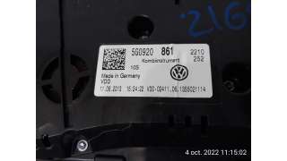 Recambio de cuadro instrumentos para volkswagen golf vii lim. (5g1) 2013-2017 comfortline bluemotion referencia OEM IAM 5G092086