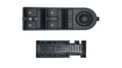 Recambio de mando elevalunas delantero izquierdo para opel astra h ber. 2006-2010 referencia OEM IAM 106.163092 106163092 