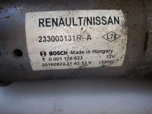 Recambio de motor arranque para nissan qashqai (j11) 2013- 360 4x4 referencia OEM IAM 0001170623 0001170623  2