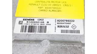 Recambio de centralita motor uce para renault clio iii (br0/1, cr0/1) 2005-2014 1.2 16v (br0p, cr0p) referencia OEM IAM 82007892