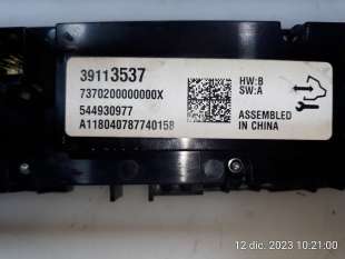 Recambio de mando climatizador para opel insignia grand sport 2017- business referencia OEM IAM 39113537 39113537  2
