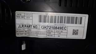 Recambio de cuadro instrumentos para land rover discovery sport 2014- hse referencia OEM IAM GK7210849EC GK7210849EC  2