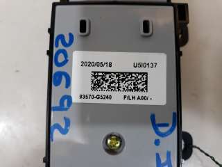 Recambio de mando elevalunas delantero izquierdo para kia niro 2016- emotion plug-in hybrid referencia OEM IAM 93570G5240 93570G