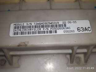 Recambio de modulo electronico para chrysler voyager (rg) 2001-2008 2.8 crd lx referencia OEM IAM P05026063AC P05026063AC  2