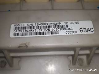 Recambio de modulo electronico para chrysler voyager (rg) 2001-2008 2.8 crd lx referencia OEM IAM P05026063AC P05026063AC 