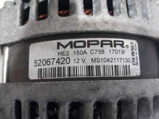 Recambio de alternador para jeep renegade 2014- limited 4x2 referencia OEM IAM 52067420 52067420  2