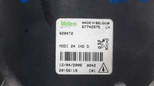 Recambio de faro antiniebla izquierdo para peugeot 206 berlina 1998-2010 xt referencia OEM IAM 6204T2 67742975 67742975 2