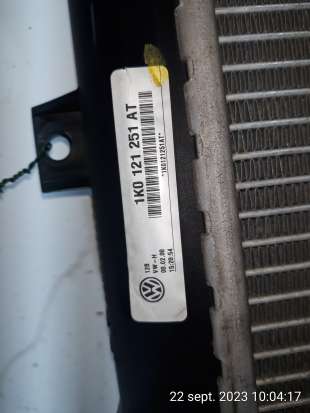 Recambio de radiador agua para volkswagen golf v berlina (1k1) 2003-2008 conceptline (e) referencia OEM IAM 1K0121251AT 1K012125 2