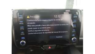 Recambio de pantalla multifuncion para toyota yaris (xp21) 2020- hybrid style referencia OEM IAM 861400D600 861400D600 