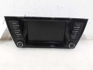 Recambio de pantalla multifuncion para skoda fabia 2014- ambition referencia OEM IAM 6V0919604B 6V0919604B  2