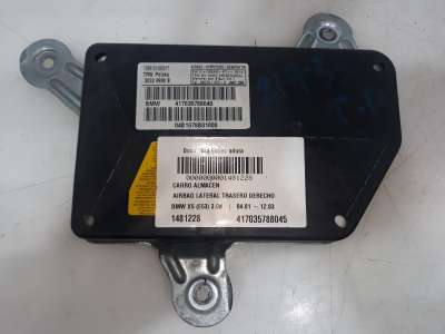 Recambio de airbag lateral trasero derecho para bmw x5 (e53) 2000-2007 3.0d referencia OEM IAM 417035788045 417035788045 