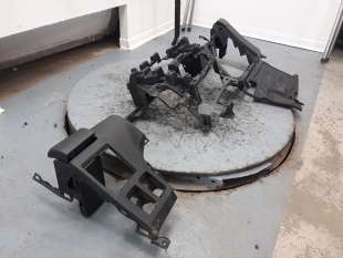 Recambio de moldura salpicadero para toyota hilux n1 2020-2023 hilux referencia OEM IAM 55303KK040 55303KK040  2