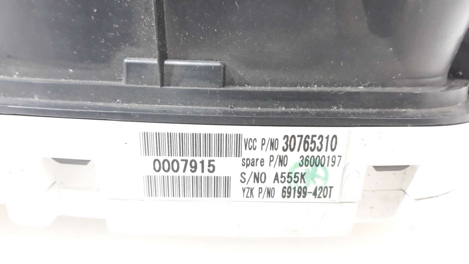 Recambio de cuadro instrumentos para volvo v50 familiar 2004-2012 2.0 d summum referencia OEM IAM 30765310 30765310  Recambio de cuadro instrumentos para volvo v50 familiar 2004-2012 2.0 d summum referencia OEM IAM 30765310 30765310