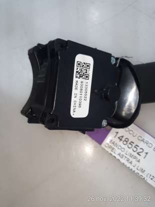 Recambio de mando limpia para opel astra j lim. 2009-2015 referencia OEM IAM 13305522 13305522  2