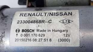 Recambio de motor arranque para renault clio iv 2012- dynamique referencia OEM IAM 233004868R 233004868R 0001170629 2
