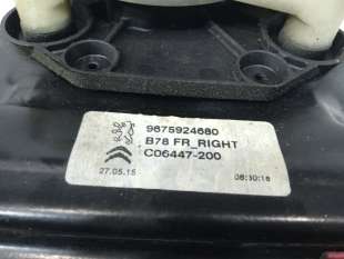 Recambio de elevalunas delantero derecho para citroën c4 picasso 2013- feel edition referencia OEM IAM 9675924680 9675924680  2