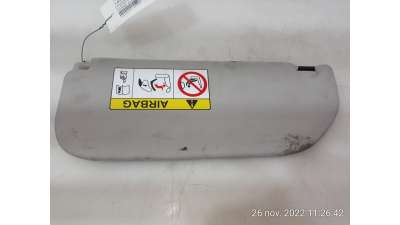 Recambio de parasol derecho para citroën c-elysée 2012- referencia OEM IAM 98104701BJ 98104701BJ 