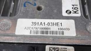 Recambio de centralita motor uce para hyundai ioniq 2016- hybrid referencia OEM IAM 391A103HE1 391A103HE1 3910103HE1 2