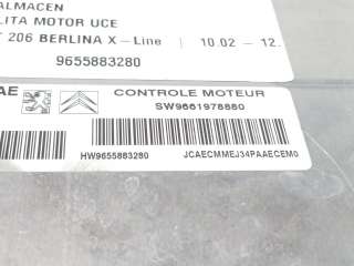 Recambio de centralita motor uce para peugeot 206 berlina 1998-2010 x-line referencia OEM IAM 9655883280 9655883280 