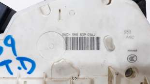 Recambio de cerradura puerta trasera derecha para volkswagen cc (358) 2011-2016 basis bluemotion referencia OEM IAM 5N0839016J 5 2