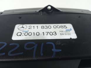 Recambio de mando calefaccion / aire acondicionado para mercedes-benz clase e (w211) berlina 2002-2009 e 270 cdi (211.016) refer 2