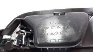 Recambio de maneta interior trasera derecha para volkswagen cc (358) 2011-2016 basis bluemotion referencia OEM IAM 3C8837114GVAL 2