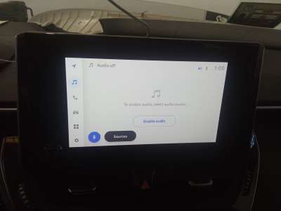 Recambio de pantalla multifuncion para toyota corolla (e21) 2019- hybrid active referencia OEM IAM   