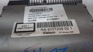 Recambio de sistema audio / radio cd para bmw serie 1 berlina (e81/e87) 2004-2012 118d referencia OEM IAM 9177209021 9177209021  2