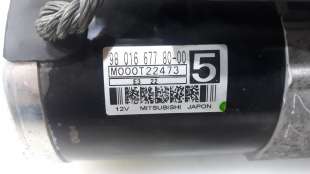 Recambio de motor arranque para peugeot 208 2012-2019 access referencia OEM IAM 9801667780 9801667780  2