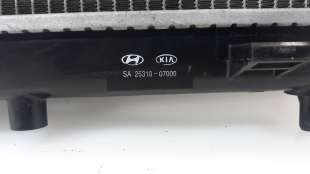Recambio de radiador agua para kia picanto 2004-2012 1.0 lx referencia OEM IAM 2531007000 2531007000  2