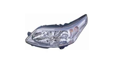 Recambio de faro izquierdo para citroën c4 berlina 2004-2011 referencia OEM IAM 101.07310002 5521121LLDEM 