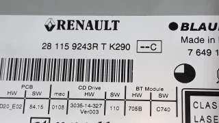 Recambio de sistema audio / radio cd para renault megane iii coupe 2008-2018 privilege referencia OEM IAM 281159243R 281159243R 