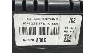 Recambio de cuadro instrumentos para seat ibiza (6j5) 2008-2015 stylance / style referencia OEM IAM 6J0920800KV 6J0920800K 6J092