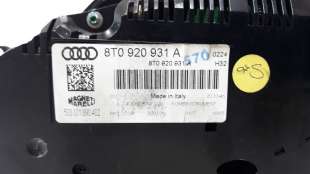 Recambio de cuadro instrumentos para audi a5 coupe (8t) 2007-2016 2.0 tdi quattro referencia OEM IAM 8T0920931A 8T0920931A  2