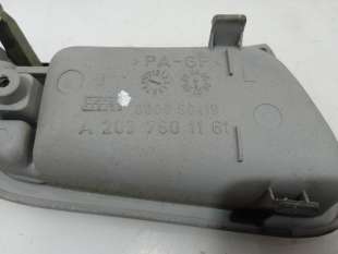 Recambio de maneta interior delantera izquierda para mercedes-benz clase c (w203) berlina 2000-2007 220 cdi (la) (203.008) refer 2