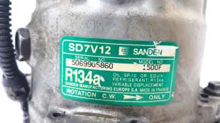 Recambio de compresor aire acondicionado para citroën saxo 1996-2000 1.5 d image referencia OEM IAM 6453N1 SD7V12 SD7V12 2