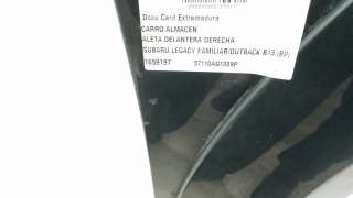 Recambio de aleta delantera derecha para subaru legacy familiar/outback b13 (bp) 2003-2009 referencia OEM IAM 57110AG1009P 57110