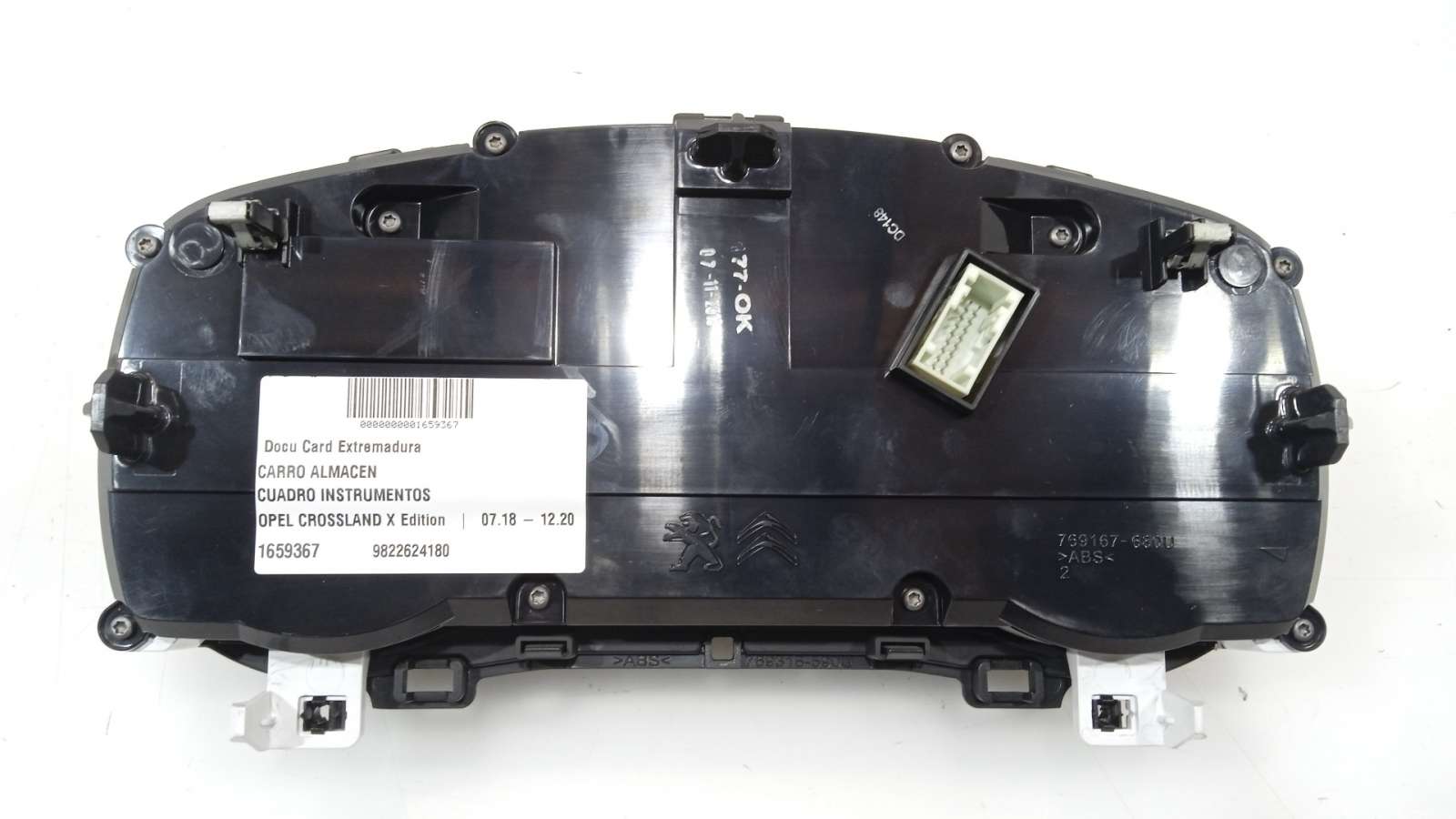 Recambio de cuadro instrumentos para opel crossland x 2017- edition referencia OEM IAM 9822624180 9822624180  Recambio de cuadro instrumentos para opel crossland x 2017- edition referencia OEM IAM 9822624180 9822624180