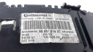 Recambio de cuadro instrumentos para citroën c4 lim. 2010-2018 sport referencia OEM IAM 96657314XT 96657314XT  2
