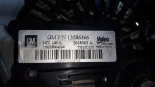 Recambio de alternador para opel astra j lim. 2009-2015 selective referencia OEM IAM 13586366 13586366  2