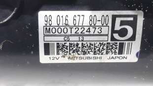 Recambio de motor arranque para citroën c4 picasso 2013- feel edition referencia OEM IAM 9801667780 9801667780  2