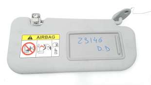 Recambio de parasol derecho para hyundai bayon 2021- essence 2wd referencia OEM IAM 85220Q0020NNB 85220Q0020NNB 